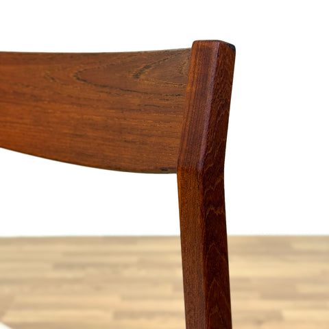 Set of 6 dining chairs in teak, 1950s-60s, Denmark - Beyo Vintage