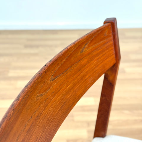 Set of 6 dining chairs in teak, 1950s-60s, Denmark - Beyo Vintage