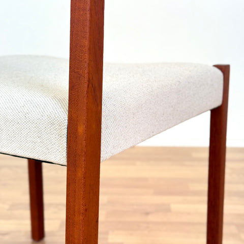Set of 6 dining chairs in teak, 1950s-60s, Denmark - Beyo Vintage