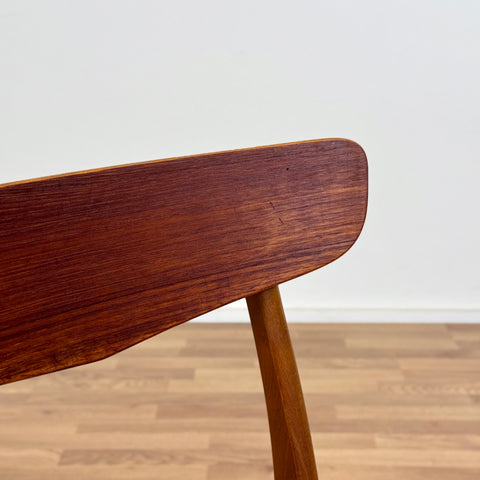 Set of 6 chairs made of teak & beech by Findahl Møbelfabrik, 1950s-60s, Denmark - Beyo Vintage