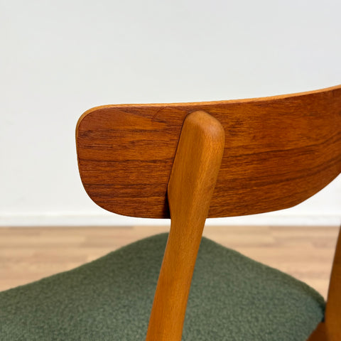Set of 6 chairs made of teak & beech by Findahl Møbelfabrik, 1950s-60s, Denmark - Beyo Vintage