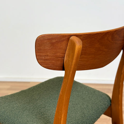 Set of 6 chairs made of teak & beech by Findahl Møbelfabrik, 1950s-60s, Denmark - Beyo Vintage