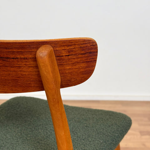 Set of 6 chairs made of teak & beech by Findahl Møbelfabrik, 1950s-60s, Denmark - Beyo Vintage