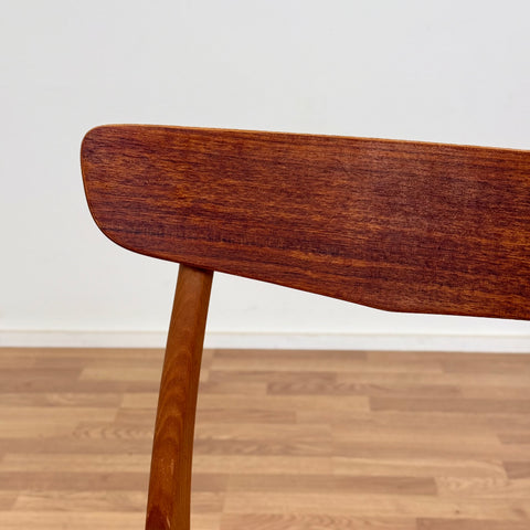 Set of 6 chairs made of teak & beech by Findahl Møbelfabrik, 1950s-60s, Denmark - Beyo Vintage