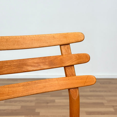 Set of 7 chairs made of solid oak by Poul Volher, 1950s-60s, Denmark - Beyo Vintage