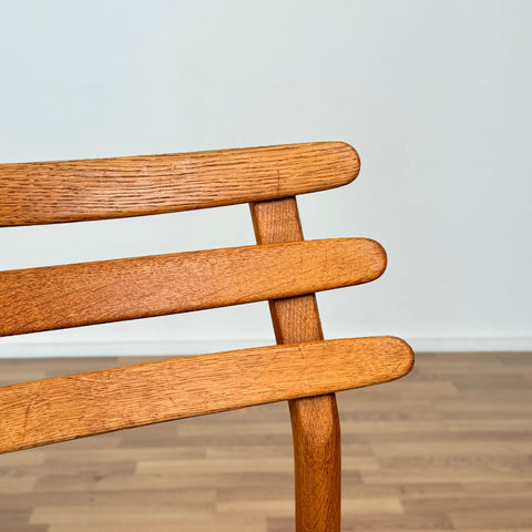 Set of 7 chairs made of solid oak by Poul Volher, 1950s-60s, Denmark - Beyo Vintage