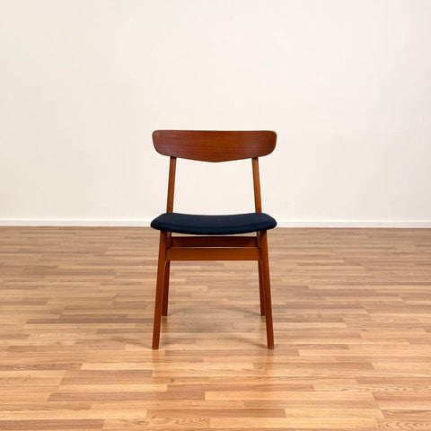 Set of 8 chairs made of teak and beech by Findahl möbelfabrik, 1950s-60s, Denmark - Beyo Vintage
