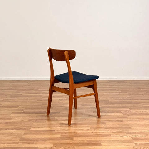 Set of 8 chairs made of teak and beech by Findahl möbelfabrik, 1950s-60s, Denmark - Beyo Vintage