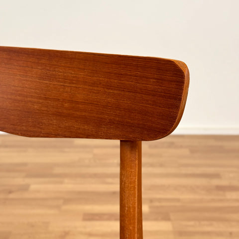 Set of 8 chairs made of teak and beech by Findahl möbelfabrik, 1950s-60s, Denmark - Beyo Vintage
