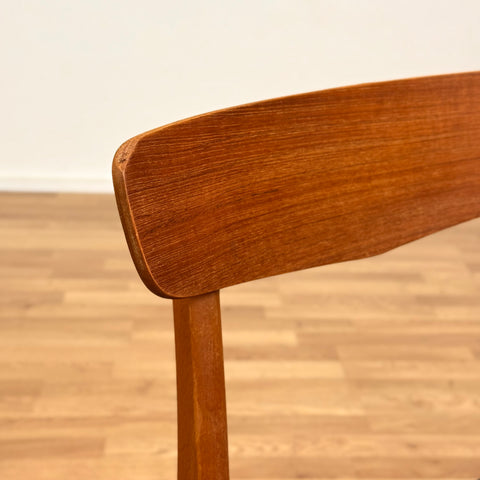 Set of 8 chairs made of teak and beech by Findahl möbelfabrik, 1950s-60s, Denmark - Beyo Vintage