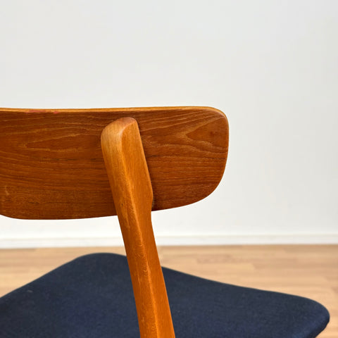 Set of 8 chairs made of teak and beech by Findahl möbelfabrik, 1950s-60s, Denmark - Beyo Vintage