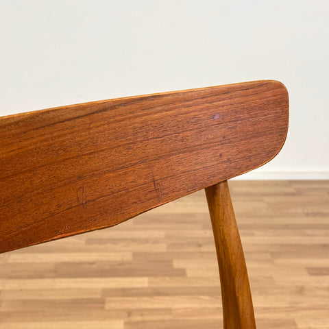 Set of 8 chairs made of teak and beech by Findahl möbelfabrik, 1950s-60s, Denmark - Beyo Vintage