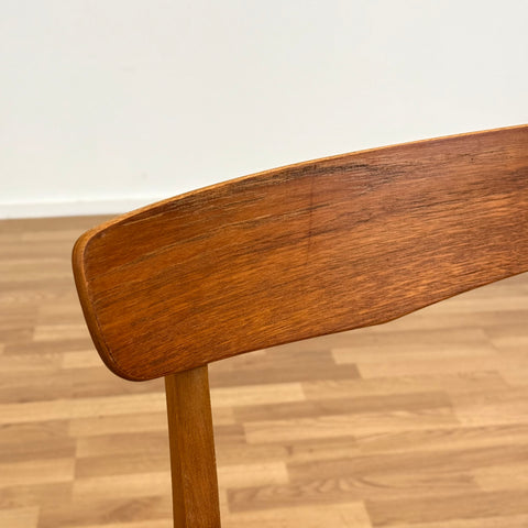 Set of 8 chairs made of teak and beech by Findahl möbelfabrik, 1950s-60s, Denmark - Beyo Vintage