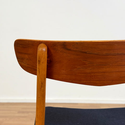 Set of 8 chairs made of teak and beech by Findahl möbelfabrik, 1950s-60s, Denmark - Beyo Vintage