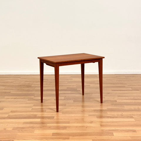 Danish side table in teak