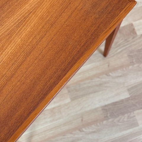 Danish side table in teak