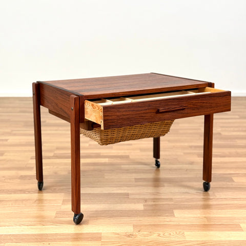 Side table by PBJ Mobler in teak, 1950s-60s, Denmark - Beyo Vintage