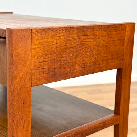 Side table / Trolley in teak, 1950s-60s, Denmark - Beyo Vintage