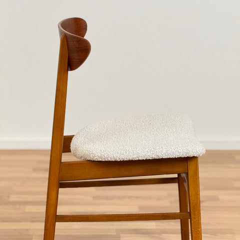 Single chair made of teak and beech, 1950s-60s, Denmark - Beyo Vintage