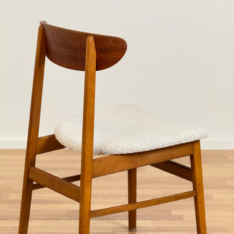 Single chair made of teak and beech, 1950s-60s, Denmark - Beyo Vintage