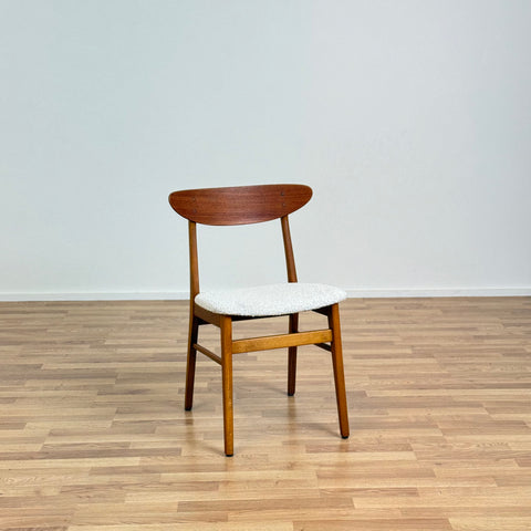 Single chair made of teak and beech by Farstrup, 1950s-60s, Denmark - Beyo Vintage