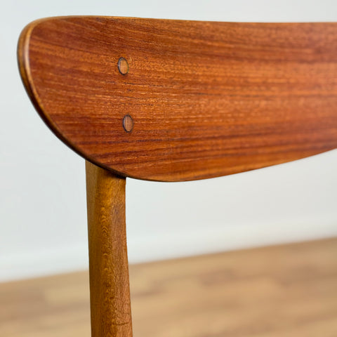 Single chair made of teak and beech by Farstrup, 1950s-60s, Denmark - Beyo Vintage