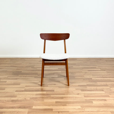 Single chair made of teak and beech by Findahl möbelfabrik, 1950s-60s, Denmark - Beyo Vintage