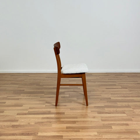 Single chair made of teak and beech by Findahl möbelfabrik, 1950s-60s, Denmark - Beyo Vintage