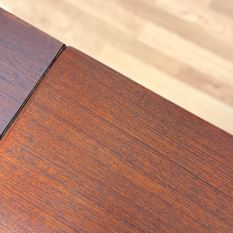 Danish small dining table in teak