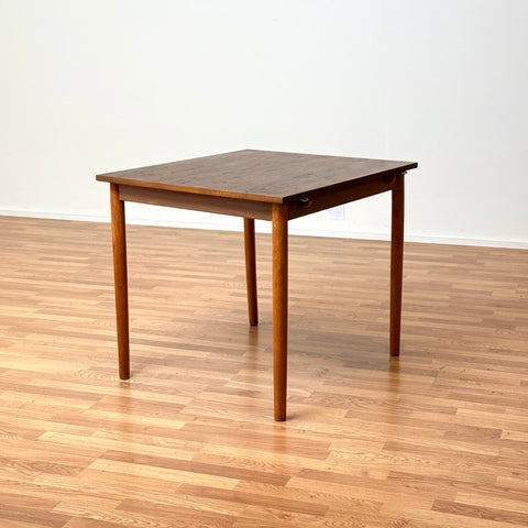 Small squere dining table in oak & beech, 1950s-60s, Denmark - Beyo Vintage