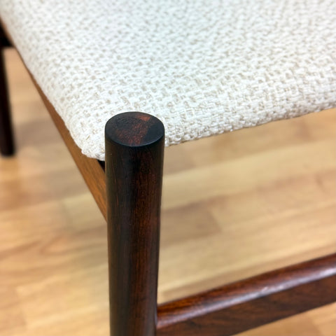 Stool in rosewood by Spottrup Møbler, 1950s-60s, Denmark - Beyo Vintage