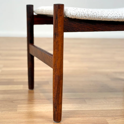 Stool in rosewood by Spottrup Møbler, 1950s-60s, Denmark - Beyo Vintage