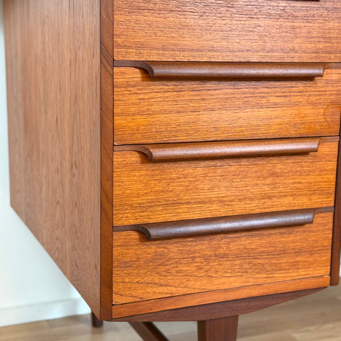 Writing desk in teak, 1950s-60s, Denmark - Beyo Vintage