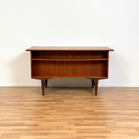 Writing desk in teak, 1950s-60s, Denmark - Beyo Vintage