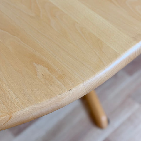 Dining table in beech by Skovby Møbelfabrik, Model 17, ca. 1980s, Denmark - Beyo Vintage