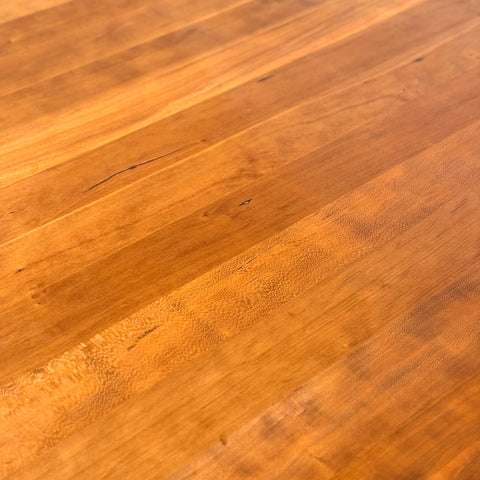 Dining table in cherry by Skovby Møbelfabrik, Model 75, ca. 1980s, Denmark - Beyo Vintage