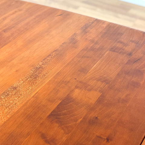 Dining table in cherry by Skovby Møbelfabrik, Model 75, ca. 1980s, Denmark - Beyo Vintage