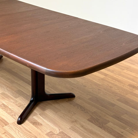 Dining table in mahogany, 1960s-70s, Denmark - Beyo Vintage