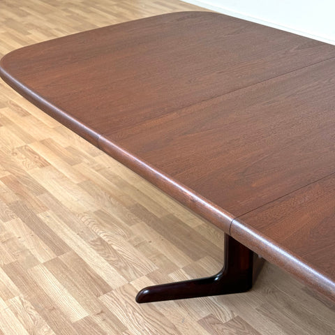 Dining table in mahogany, 1960s-70s, Denmark - Beyo Vintage