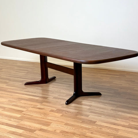 Dining table in mahogany, 1960s-70s, Denmark - Beyo Vintage