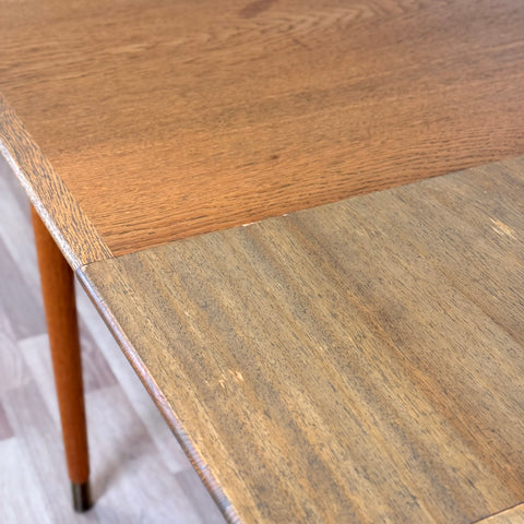 Dining table in oak, 1950s-60s, Sweden - Beyo Vintage