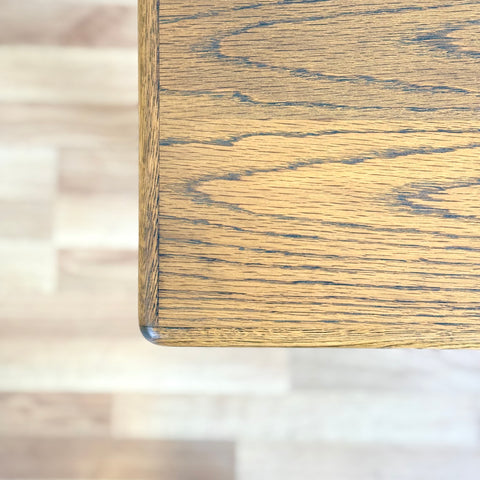 Dining table in teak in oak and teak, 1950s-60s, Denmark - Beyo Vintage