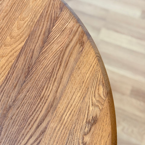 Dining table in solid oak by Skovby Møbelfabrik, Model 75, ca. 1980s, Denmark - Beyo Vintage