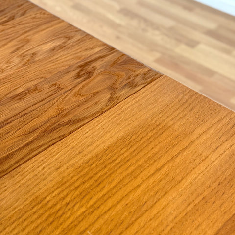 Dining table in solid oak by Skovby Møbelfabrik, Model 75, ca. 1980s, Denmark - Beyo Vintage