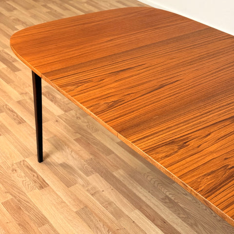 Dining table in teak, 1950s-60s, Sweden