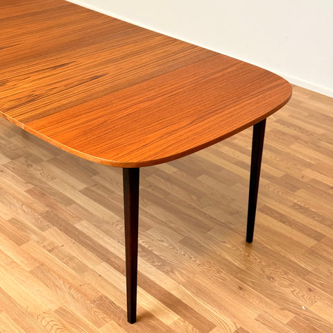 Dining table in teak, 1950s-60s, Sweden