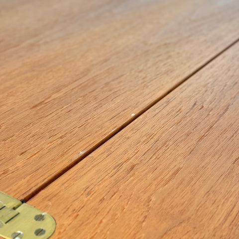 Dining table in teak and oak by Børge Mogensen, 1950s-60s, Denmark - Beyo Vintage