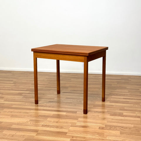 Dining table in teak and oak by Børge Mogensen, 1950s-60s, Denmark - Beyo Vintage