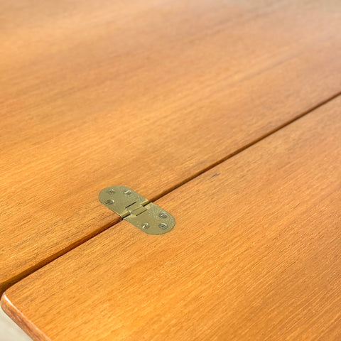 Dining table in teak and oak by Børge Mogensen, 1950s-60s, Denmark - Beyo Vintage