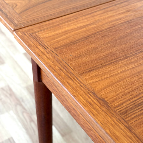 Dining table in teak by Slagelse Møbelværk A/S, 1950s-60s, Denmark - Beyo Vintage